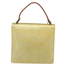 LOUIS VUITTON Monogram Vernis Spring street Hand Bag Gris M91029 LV Auth 190661-2