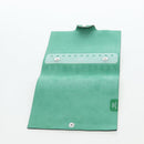 HERMES Yuris PM Note Cover Leather Green Auth 190663-10