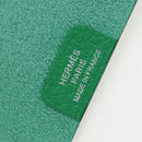 HERMES Yuris PM Note Cover Leather Green Auth 190663-19