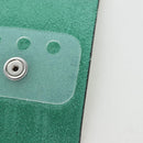 HERMES Yuris PM Note Cover Leather Green Auth 190663-22