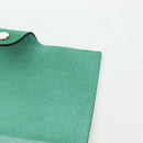 HERMES Yuris PM Note Cover Leather Green Auth 190663-24
