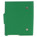 HERMES Yuris PM Note Cover Leather Green Auth 190663-2