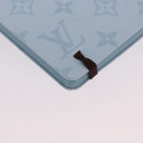 LOUIS VUITTON Notebook MM Jane Note Cover Light Blue GI1119 LV Auth 190665M-16