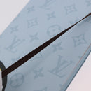 LOUIS VUITTON Notebook MM Jane Note Cover Light Blue GI1119 LV Auth 190665M-8