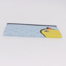 LOUIS VUITTON Notebook MM Jane Note Cover Light Blue GI1119 LV Auth 190665M-4