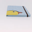 LOUIS VUITTON Notebook MM Jane Note Cover Light Blue GI1119 LV Auth 190665M-6