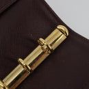 LOUIS VUITTON Monogram Mini Agenda PM Planner Cover Red R20912 LV Auth 190666-18