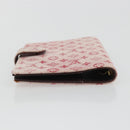 LOUIS VUITTON Monogram Mini Agenda PM Planner Cover Red R20912 LV Auth 190666-6