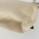 Miu Miu Accessory Pouch Satin Champagne Gold Auth 190668A-12