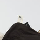 Miu Miu Accessory Pouch Satin Champagne Gold Auth 190668A-23