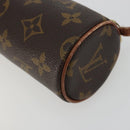LOUIS VUITTON Monogram Papillon Pouch LV Auth 190671-15