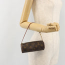 LOUIS VUITTON Monogram Papillon Pouch LV Auth 190671-19