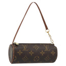 LOUIS VUITTON Monogram Papillon Pouch LV Auth 190671-1
