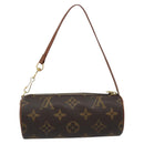 LOUIS VUITTON Monogram Papillon Pouch LV Auth 190671-2