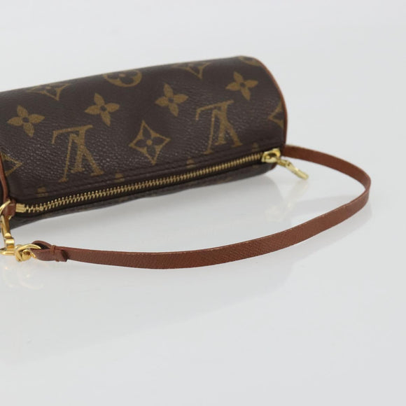 LOUIS VUITTON Monogram Papillon Pouch LV Auth 190671