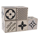 LOUIS VUITTON LV Cube Game metal Silver M99454 LV Auth 190676-1