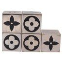 LOUIS VUITTON LV Cube Game metal Silver M99454 LV Auth 190676-6
