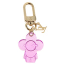 LOUIS VUITTON Bag Charm Vivienne Gummy Mini metal Rose M03652 LV Auth 190677M-6