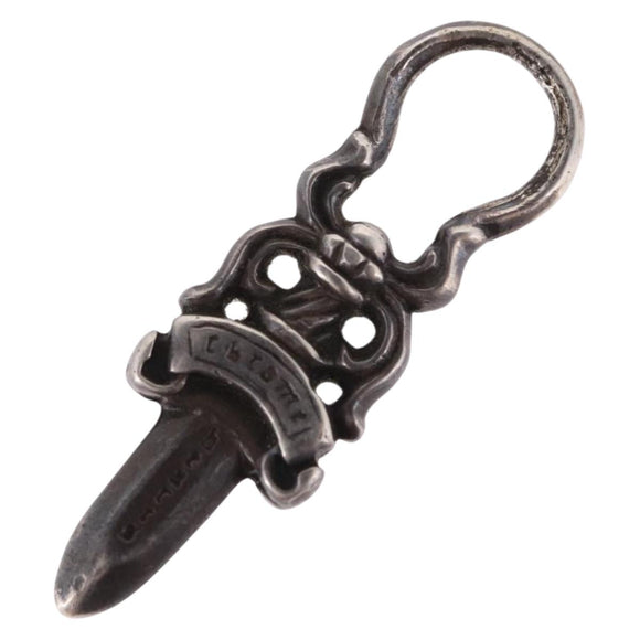 Chrome Hearts Dagger Charm Pendant Top Ag925 Silver Auth 190678M