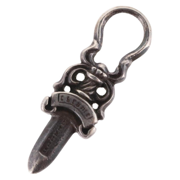 Chrome Hearts Dagger Charm Pendant Top Ag925 Silver Auth 190678M