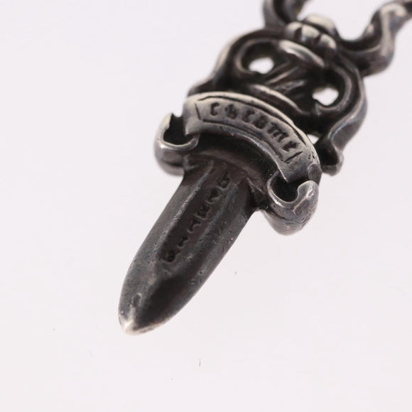 Chrome Hearts Dagger Charm Pendant Top Ag925 Silver Auth 190678M