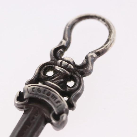 Chrome Hearts Dagger Charm Pendant Top Ag925 Silver Auth 190678M