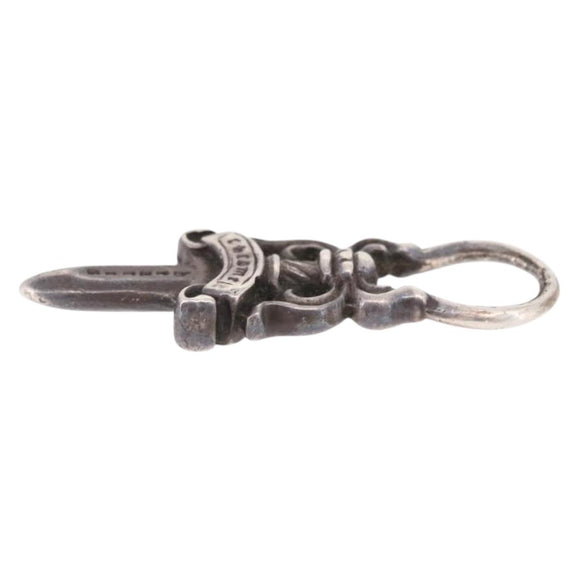 Chrome Hearts Dagger Charm Pendant Top Ag925 Silver Auth 190678M