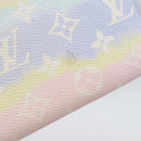 LOUIS VUITTON Monogram Escal Zippy Wallet Long Wallet Pink M69110 LV Auth 190680-8