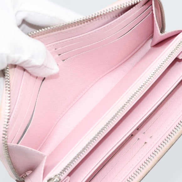 LOUIS VUITTON Monogram Escal Zippy Wallet Long Wallet Pink M69110 LV Auth 190680
