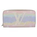 LOUIS VUITTON Monogram Escal Zippy Wallet Long Wallet Pink M69110 LV Auth 190680-13