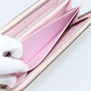 LOUIS VUITTON Monogram Escal Zippy Wallet Long Wallet Pink M69110 LV Auth 190680-22
