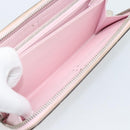 LOUIS VUITTON Monogram Escal Zippy Wallet Long Wallet Pink M69110 LV Auth 190680-23
