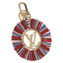 LOUIS VUITTON Porte Cles Fringe Key Holder metal Gold M68463 LV Auth 190687M-1