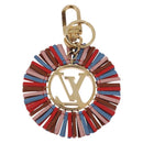 LOUIS VUITTON Porte Cles Fringe Key Holder metal Gold M68463 LV Auth 190687M-6