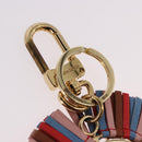 LOUIS VUITTON Porte Cles Fringe Key Holder metal Gold M68463 LV Auth 190687M-8