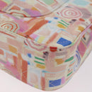 CHANEL Matelasse 25 Chain Bag Lamb Skin Multicolor Silver CC Auth 190690SM-13