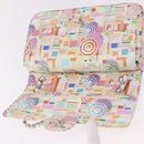 CHANEL Matelasse 25 Chain Bag Lamb Skin Multicolor Silver CC Auth 190690SM-15
