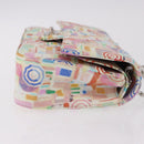 CHANEL Matelasse 25 Chain Bag Lamb Skin Multicolor Silver CC Auth 190690SM-4