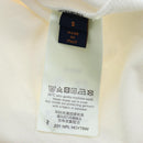 LOUIS VUITTON T Shirt Rainbow Printed T Shirt Cotton S White LV Auth 190692M-10