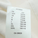 LOUIS VUITTON T Shirt Rainbow Printed T Shirt Cotton S White LV Auth 190692M-12