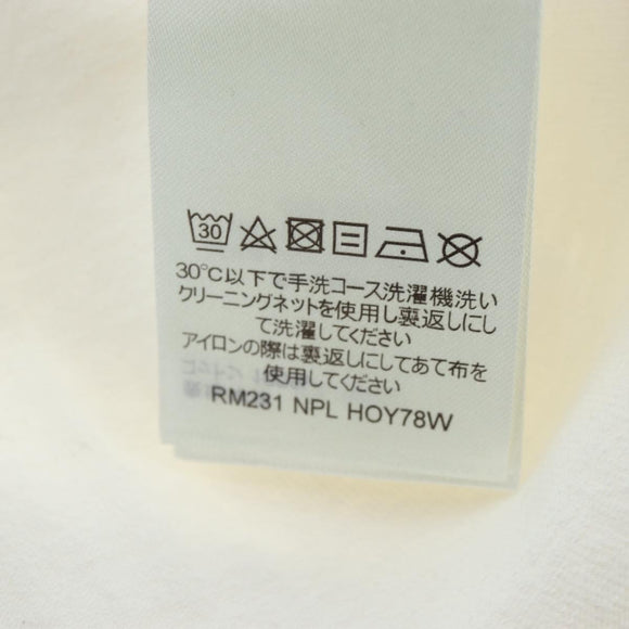 LOUIS VUITTON T Shirt Rainbow Printed T Shirt Cotton S White LV Auth 190692M