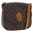 LOUIS VUITTON Monogram Saint Cloud GM Shoulder Bag M51242 LV Auth 190699-1