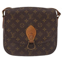 LOUIS VUITTON Monogram Saint Cloud GM Shoulder Bag M51242 LV Auth 190699-13