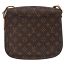 LOUIS VUITTON Monogram Saint Cloud GM Shoulder Bag M51242 LV Auth 190699-2