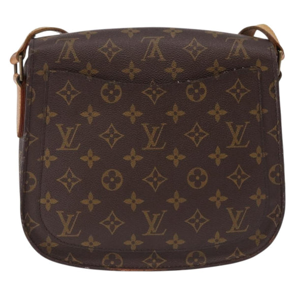 LOUIS VUITTON Monogram Saint Cloud GM Shoulder Bag M51242 LV Auth 190699