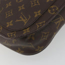 LOUIS VUITTON Monogram Saint Cloud GM Shoulder Bag M51242 LV Auth 190700-18
