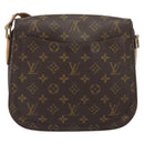 LOUIS VUITTON Monogram Saint Cloud GM Shoulder Bag M51242 LV Auth 190700-2