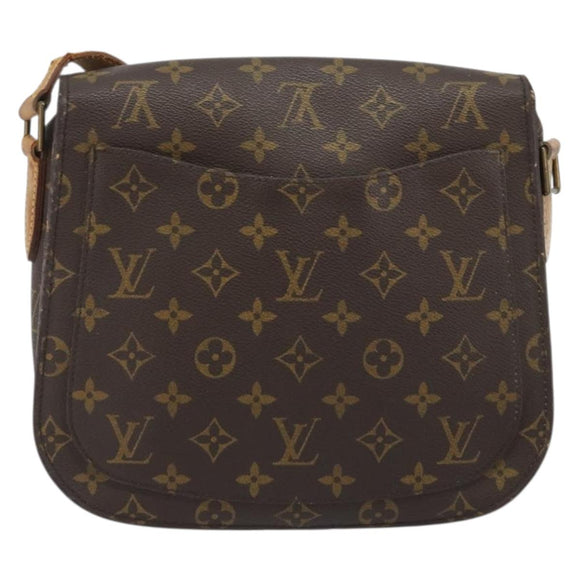 LOUIS VUITTON Monogram Saint Cloud GM Shoulder Bag M51242 LV Auth 190700