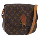 LOUIS VUITTON Monogram Saint Cloud GM Shoulder Bag M51242 LV Auth 190701-1