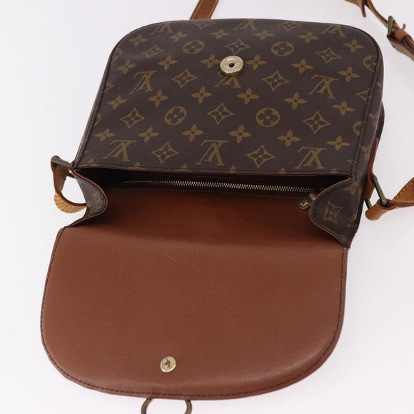LOUIS VUITTON Monogram Saint Cloud GM Shoulder Bag M51242 LV Auth 190701